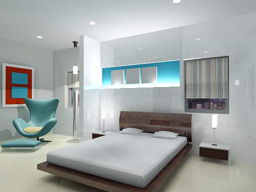 Bedroom Interior Rendering In 3ds Max 9 3d 3d News 3ds Max
